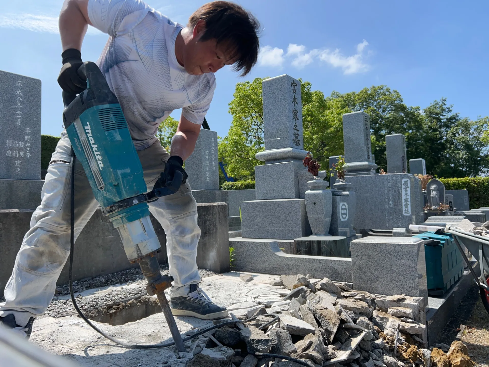 神戸市西神墓園でお墓じまい