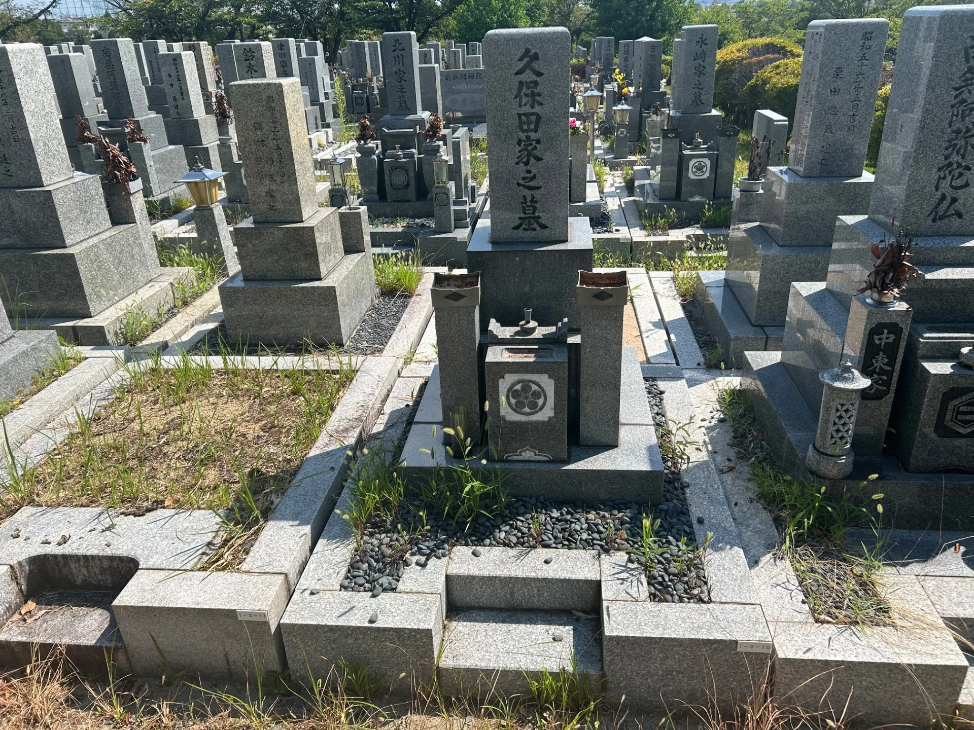 寝屋川公園墓地　お墓じまい