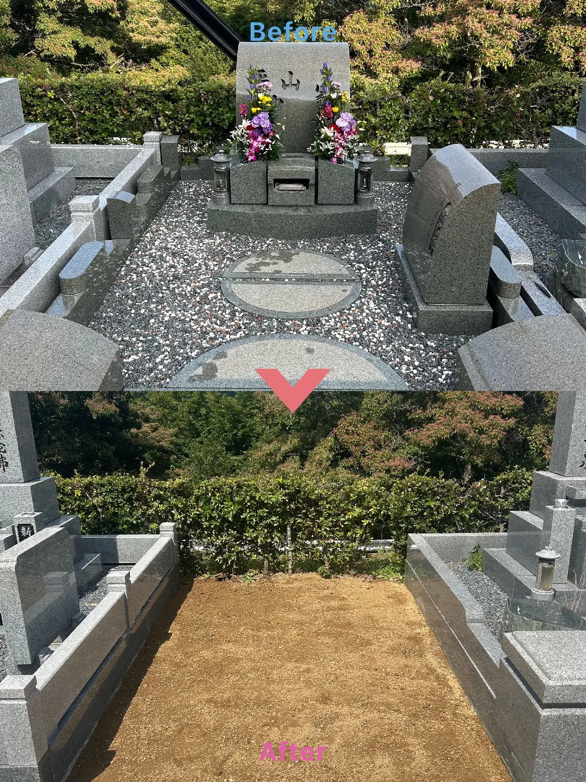 北摂霊園でお墓じまい