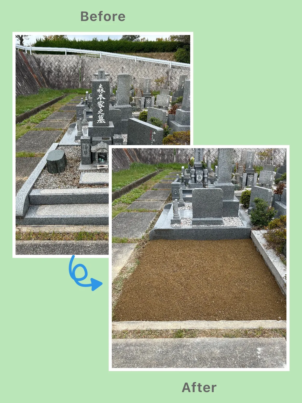 神戸市鵯越墓園でお墓じまい